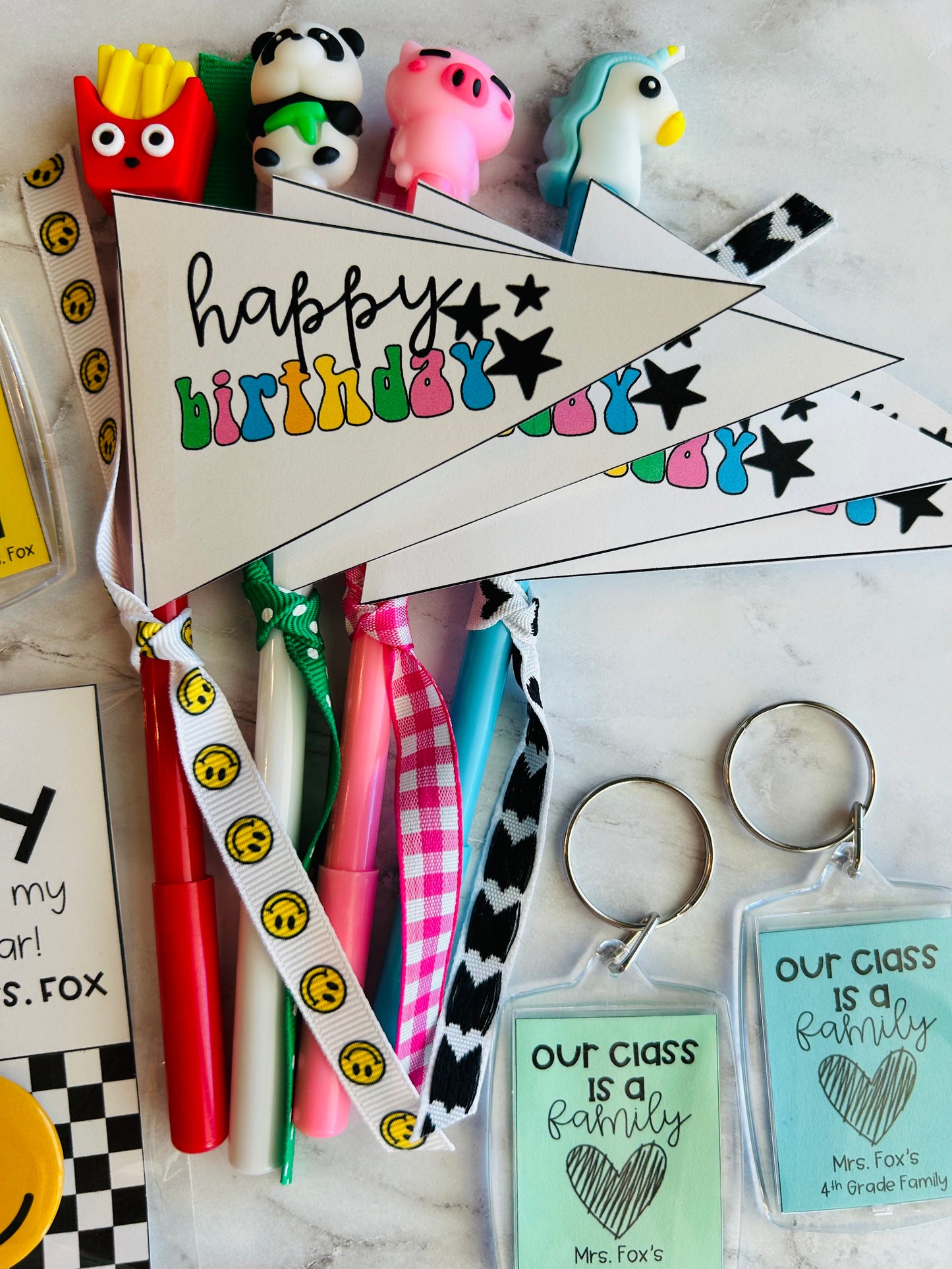 Groovy Birthday Pens