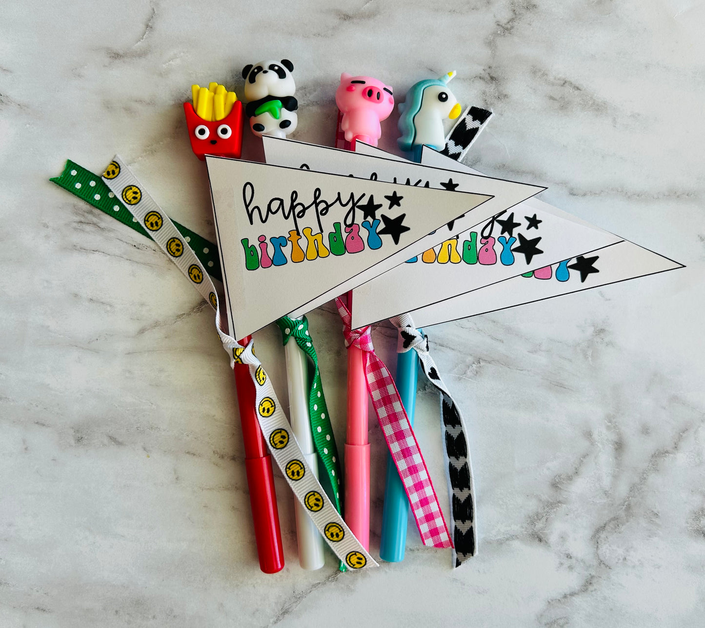 Groovy Birthday Pens