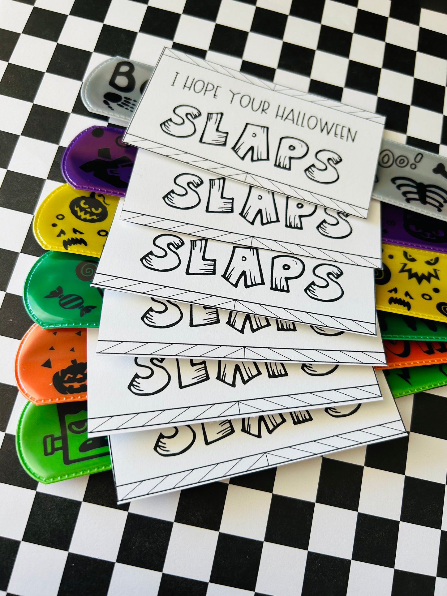 Halloween Slap Bracelets