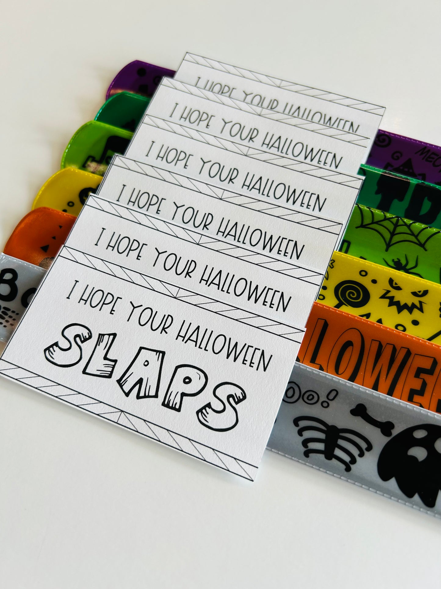 Halloween Slap Bracelets