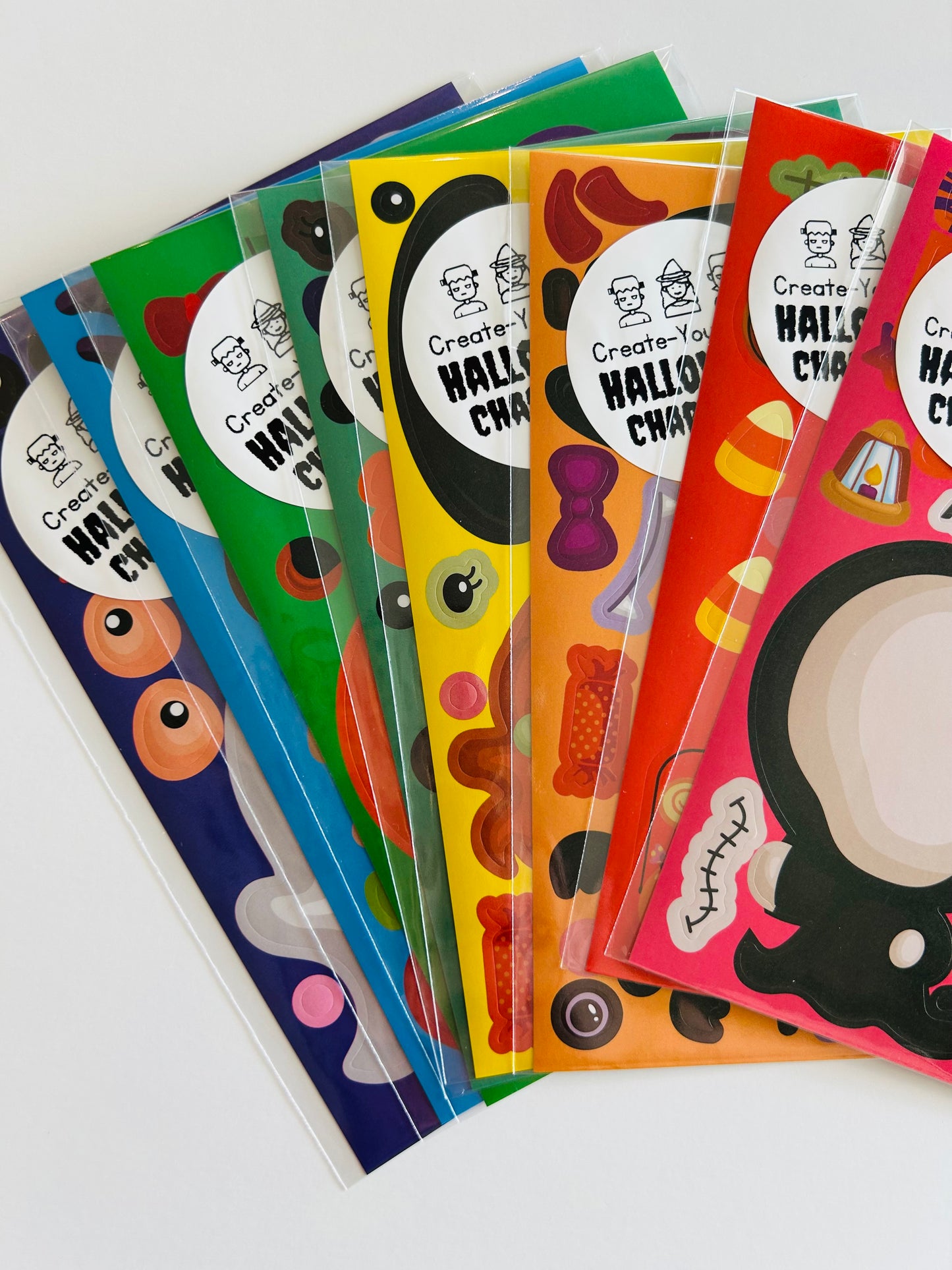 Create-Your-Own Halloween Character Stickers