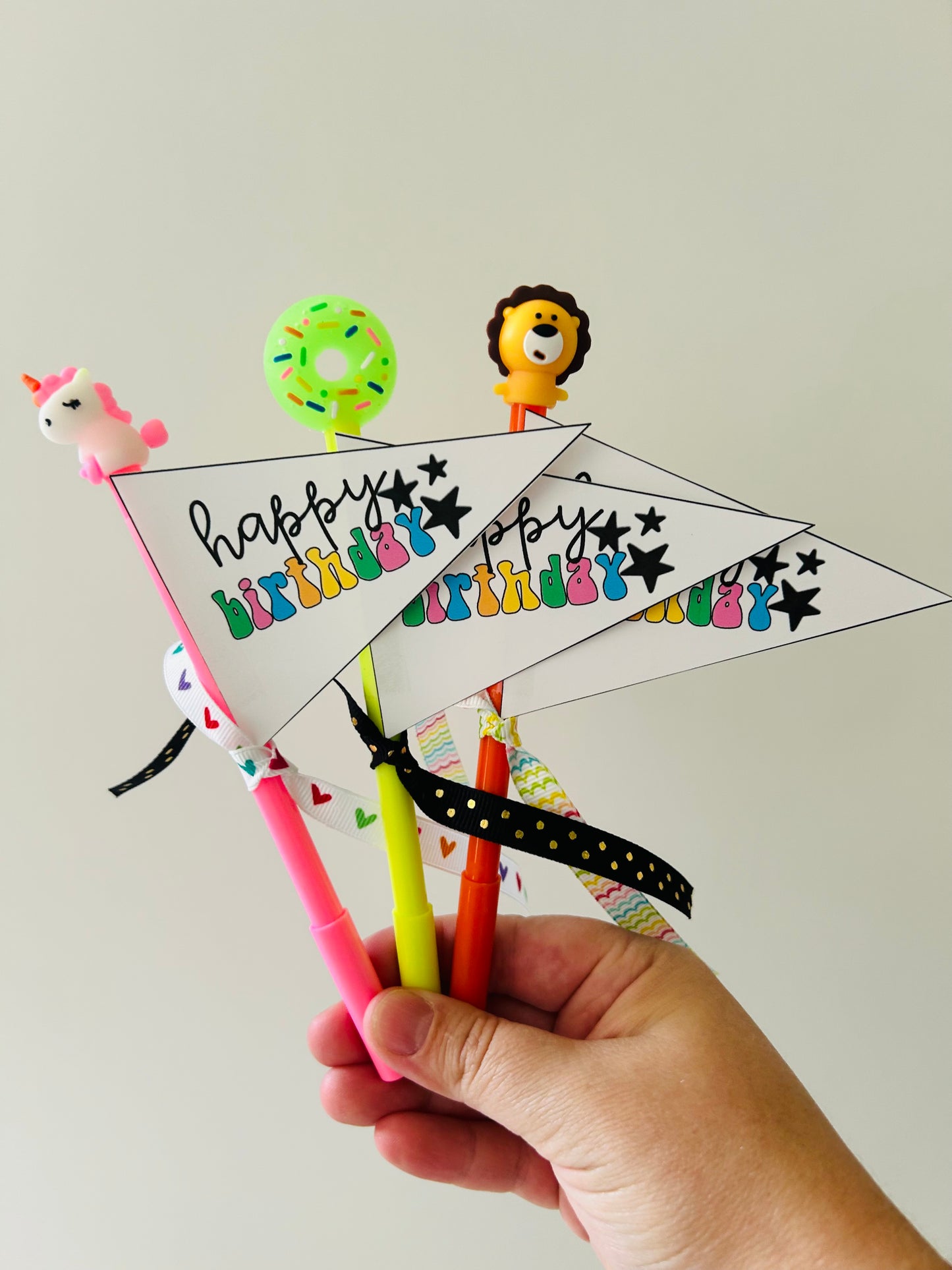 Groovy Birthday Pens