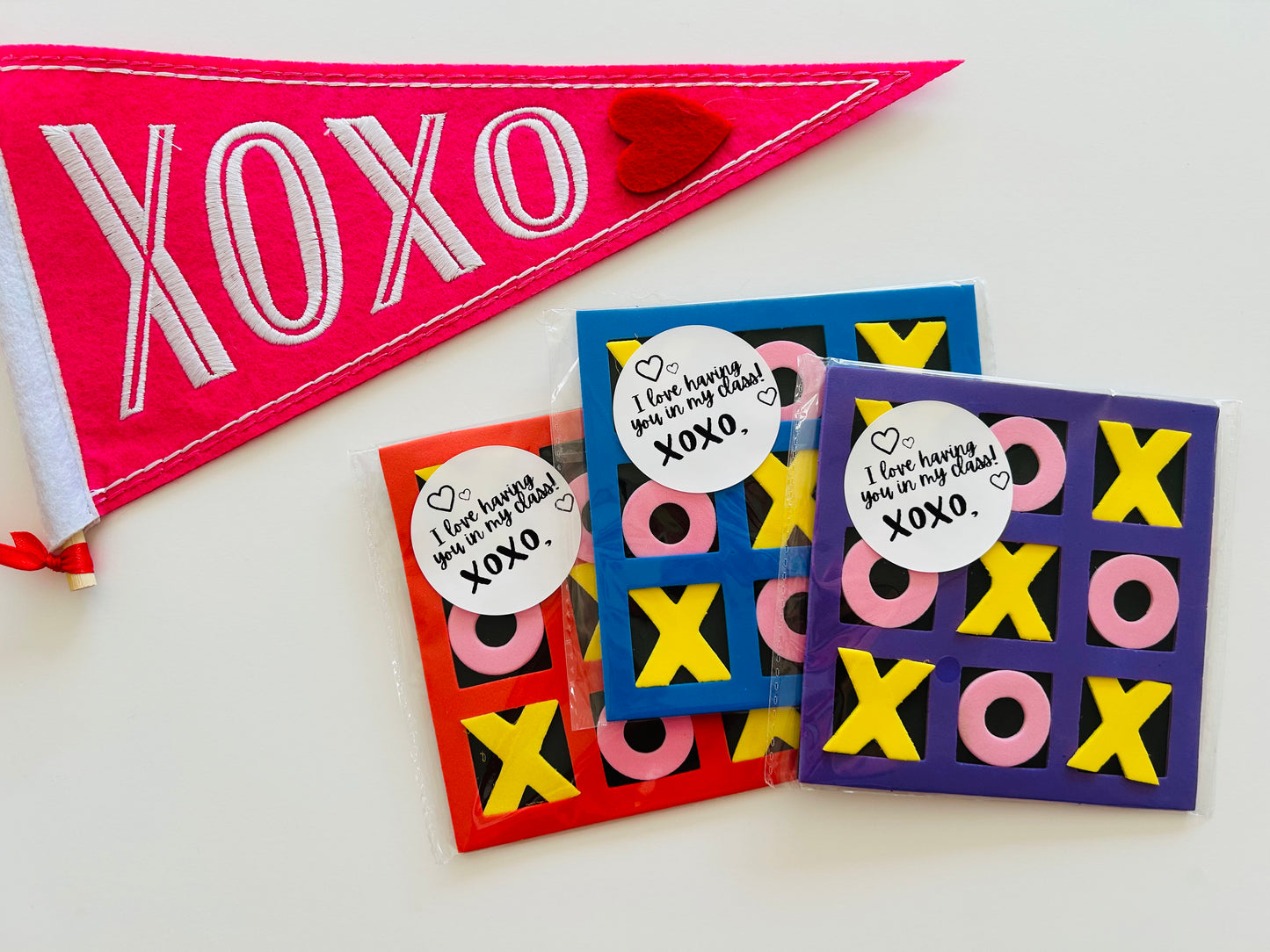 XOXO Tic-Tac-Toe Student Gift