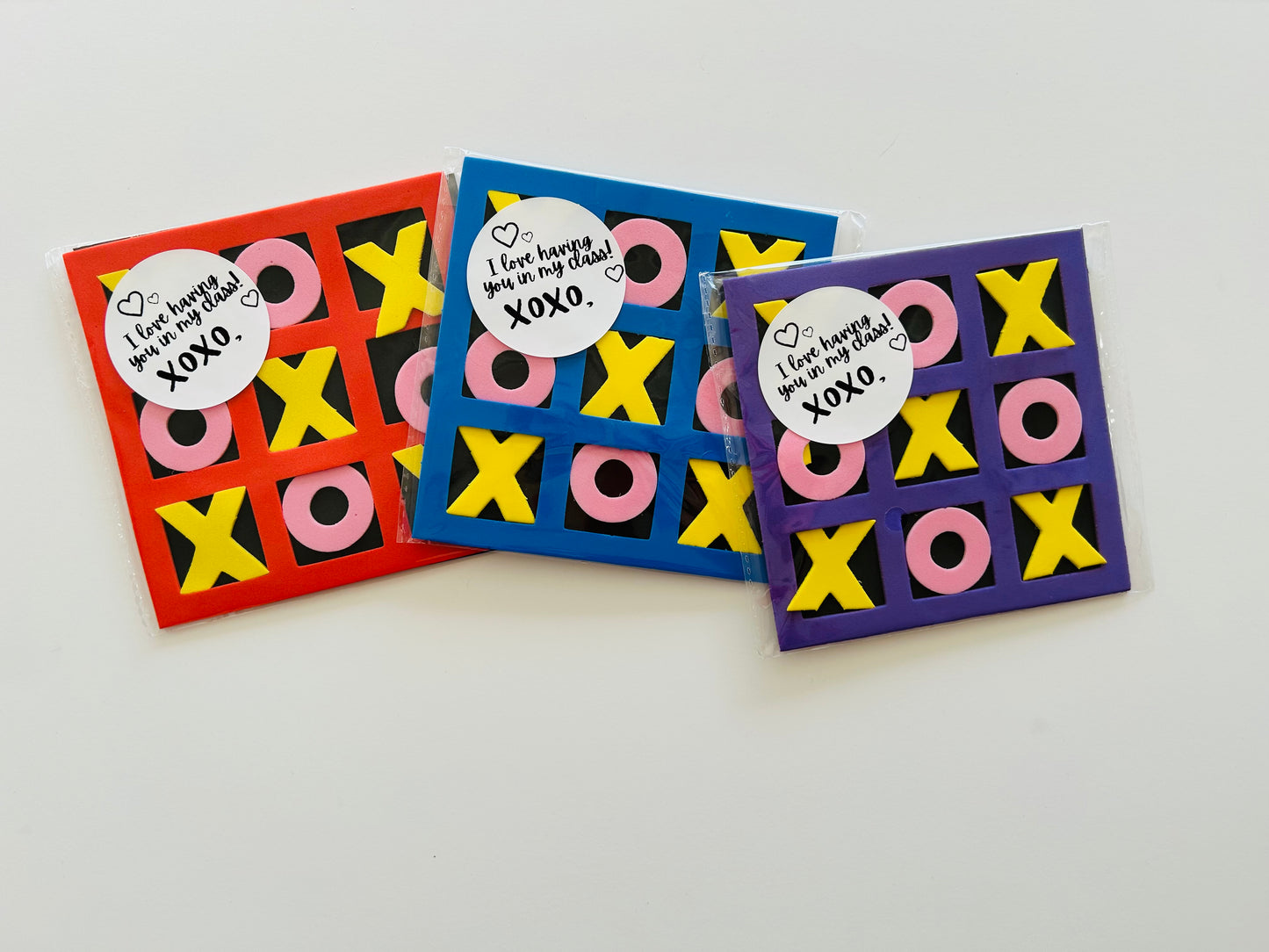 XOXO Tic-Tac-Toe Student Gift