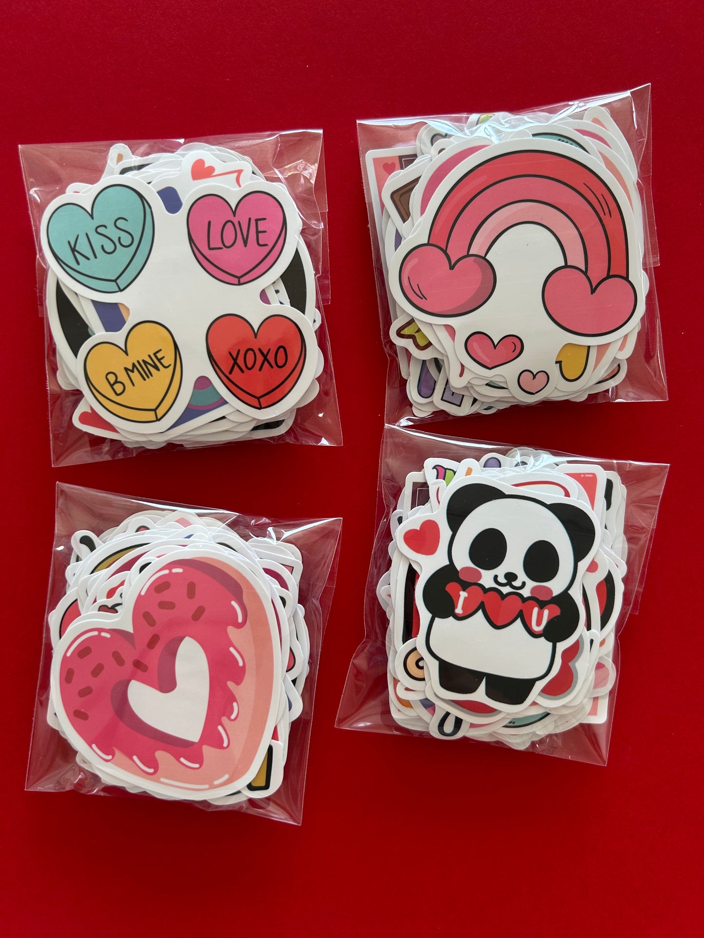 Valentines Sticker Refills