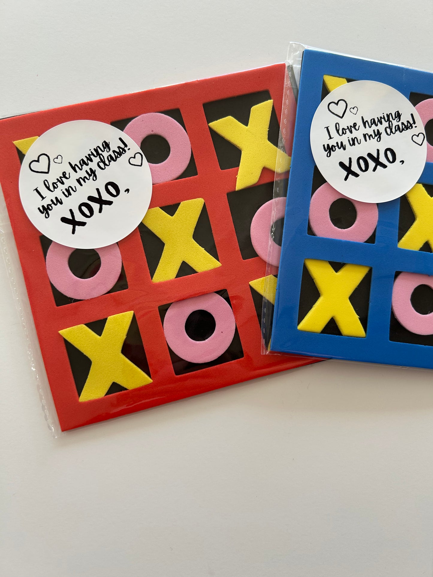 XOXO Tic-Tac-Toe Student Gift