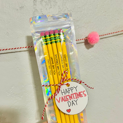 YOU ARE Valentine Pencils Gift