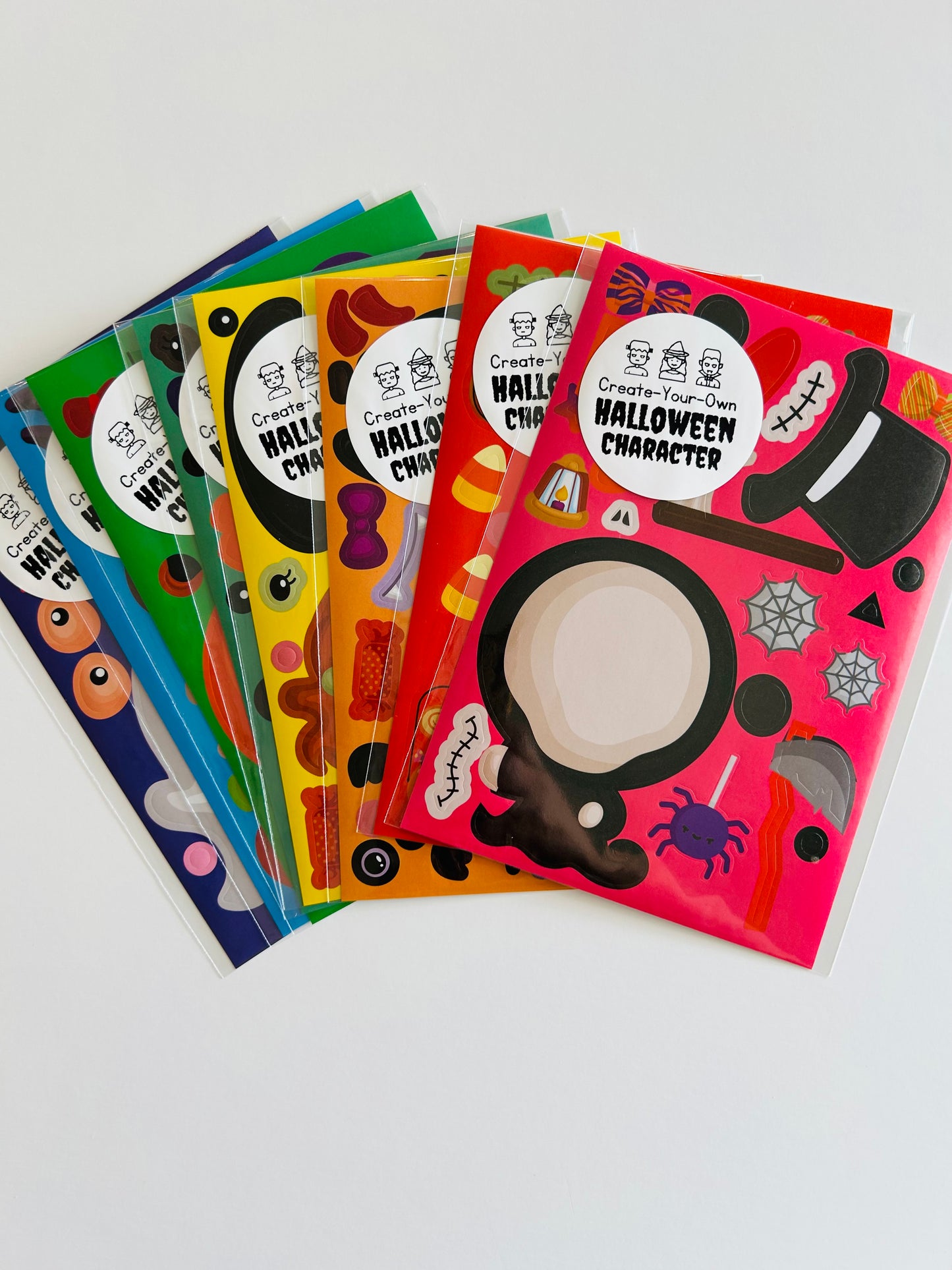Create-Your-Own Halloween Character Stickers