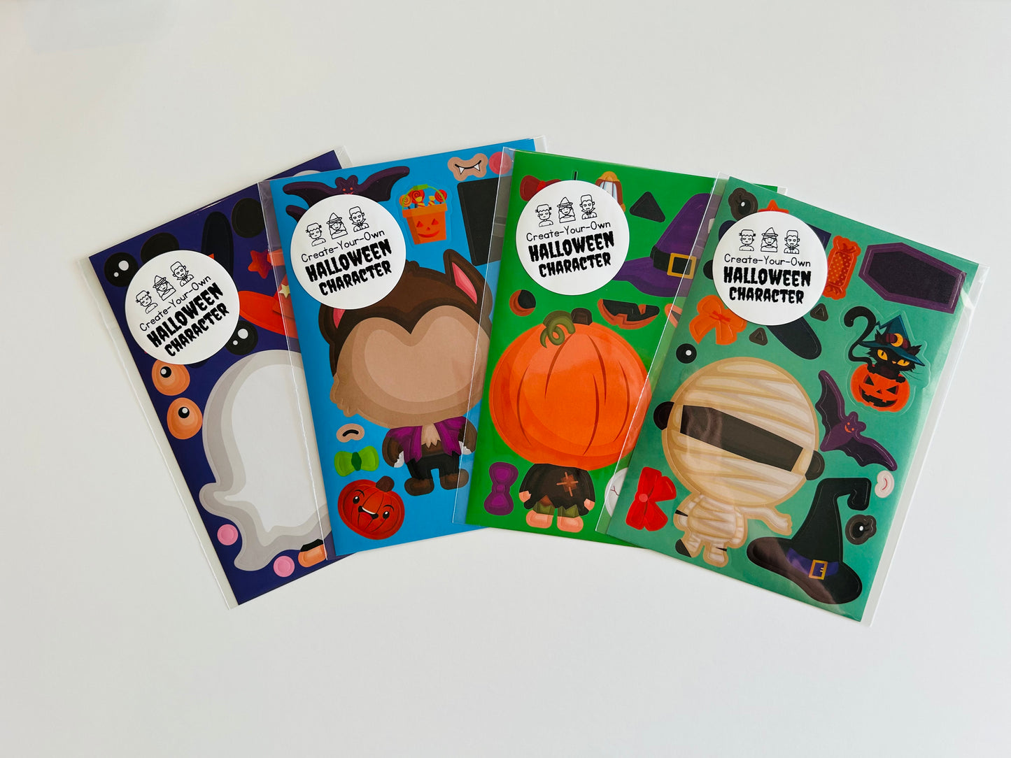 Create-Your-Own Halloween Character Stickers