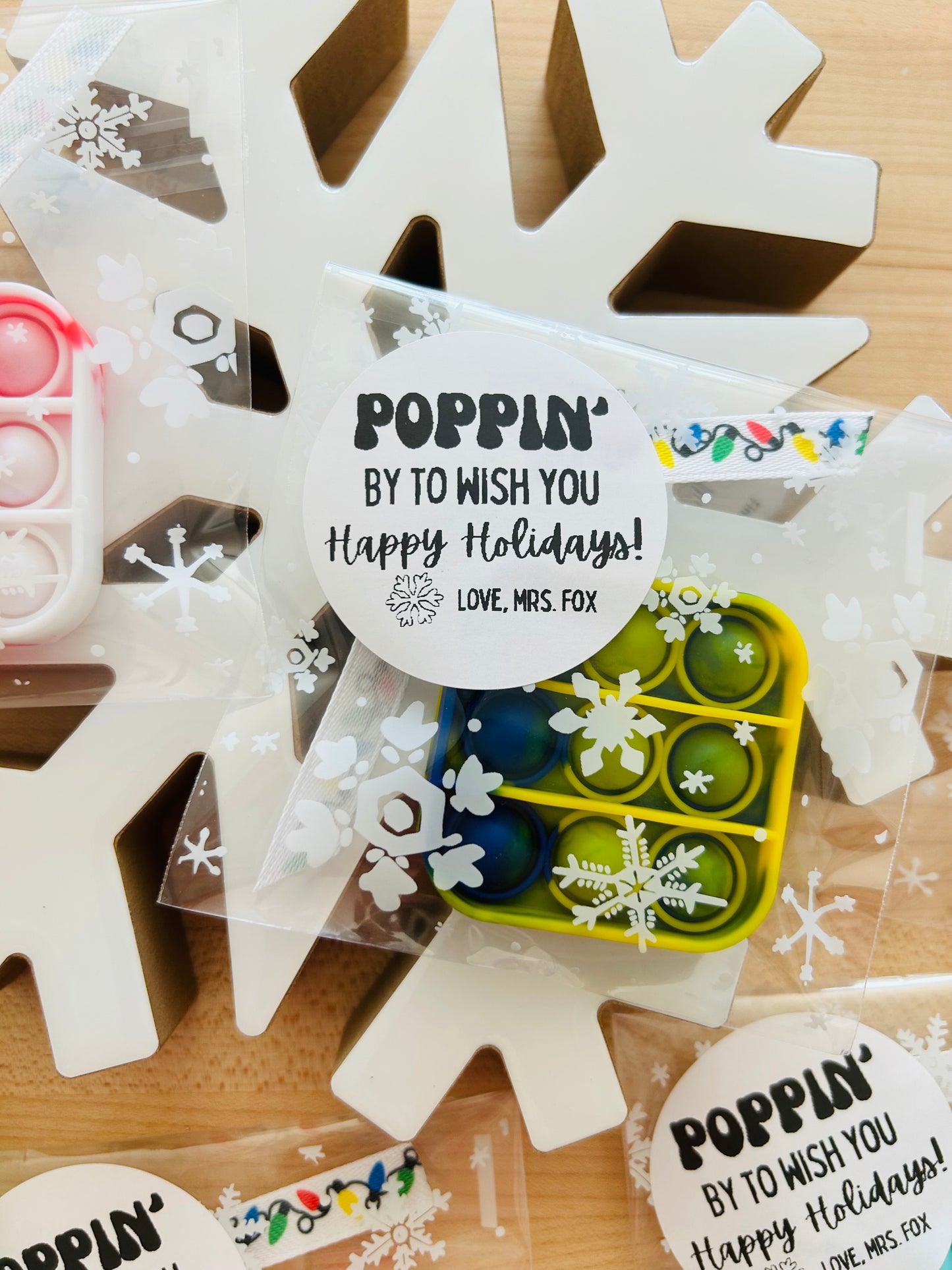 POPPIN' Holiday Keychains