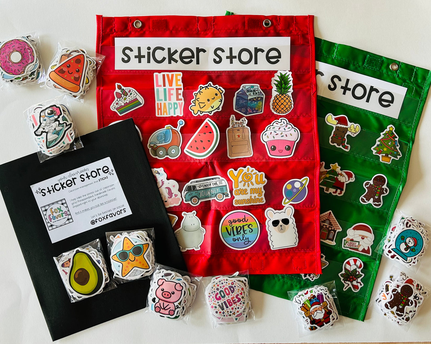 Holiday Sticker Store Refills