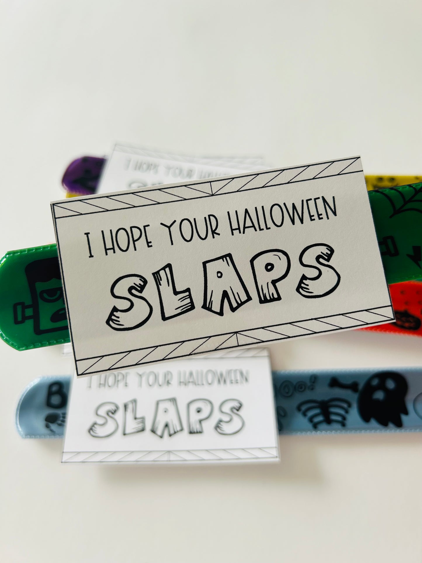Halloween Slap Bracelets