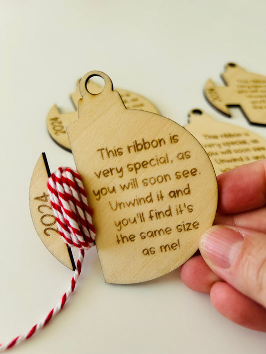 Parent Gift Height Ornaments