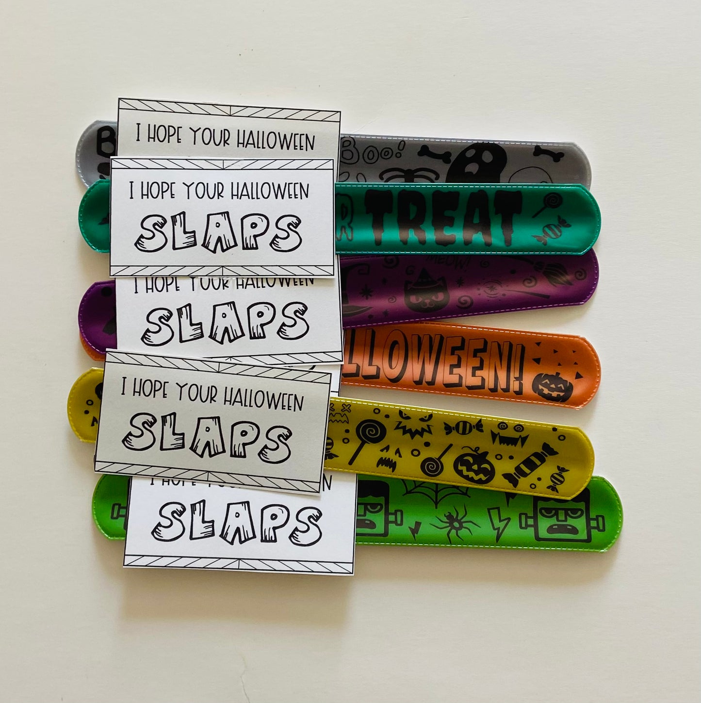 Halloween Slap Bracelets